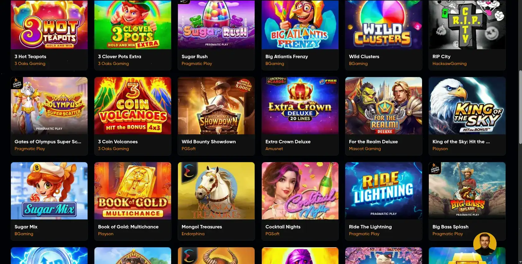 Процесс регистрации в Fresh casino